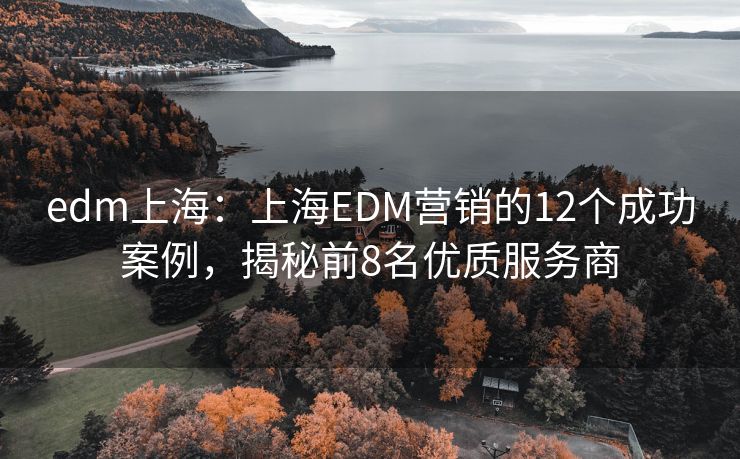 edm上海：上海EDM營(yíng)銷的12個(gè)成功案例，揭秘前8名優(yōu)質(zhì)服務(wù)商