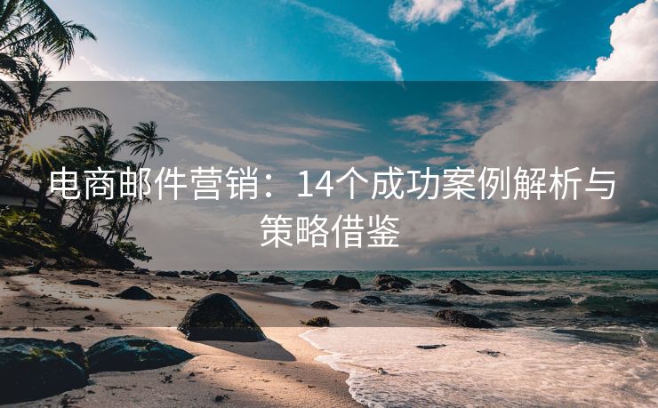 電商郵件營(yíng)銷(xiāo)：14個(gè)成功案例解析與策略借鑒