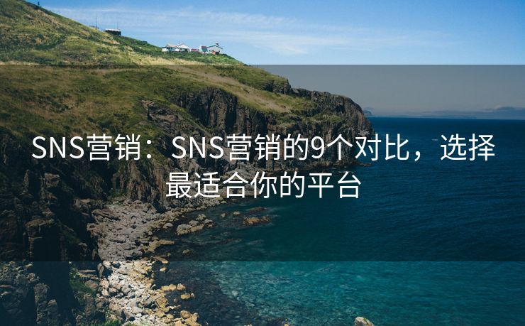 SNS營銷：SNS營銷的9個(gè)對(duì)比，選擇最適合你的平臺(tái)