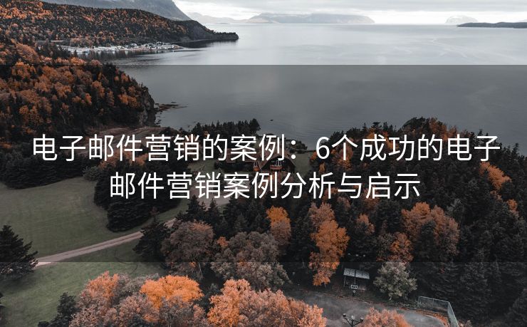 電子郵件營(yíng)銷(xiāo)的案例：6個(gè)成功的電子郵件營(yíng)銷(xiāo)案例分析與啟示