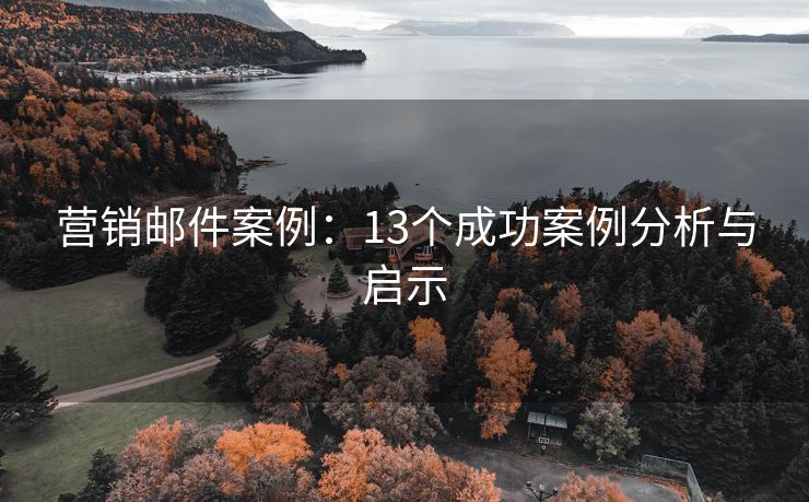 營銷郵件案例：13個成功案例分析與啟示
