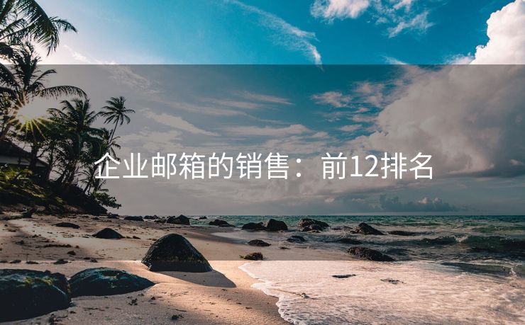 企業(yè)郵箱的銷售：前12排名