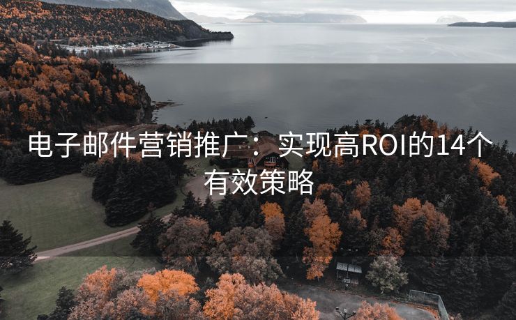 電子郵件營(yíng)銷推廣：實(shí)現(xiàn)高ROI的14個(gè)有效策略