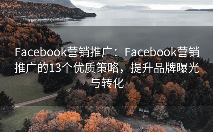 Facebook營(yíng)銷推廣：Facebook營(yíng)銷推廣的13個(gè)優(yōu)質(zhì)策略，提升品牌曝光與轉(zhuǎn)化